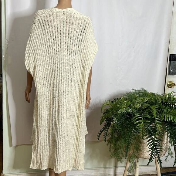 FREE PEOPLE ANTHROPOLOGIE OPEN CARDIGAN SWEATER SIZE M - Picture 1 of 7